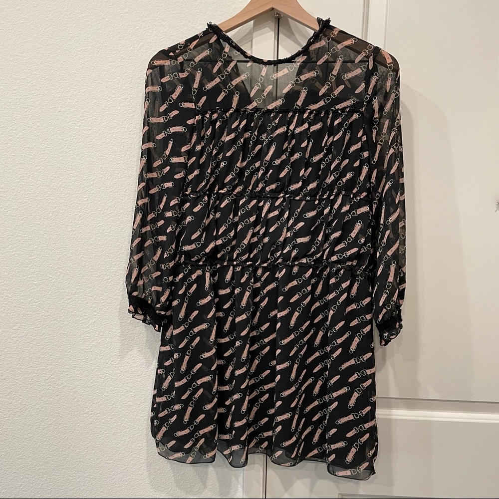ZARA silky dress